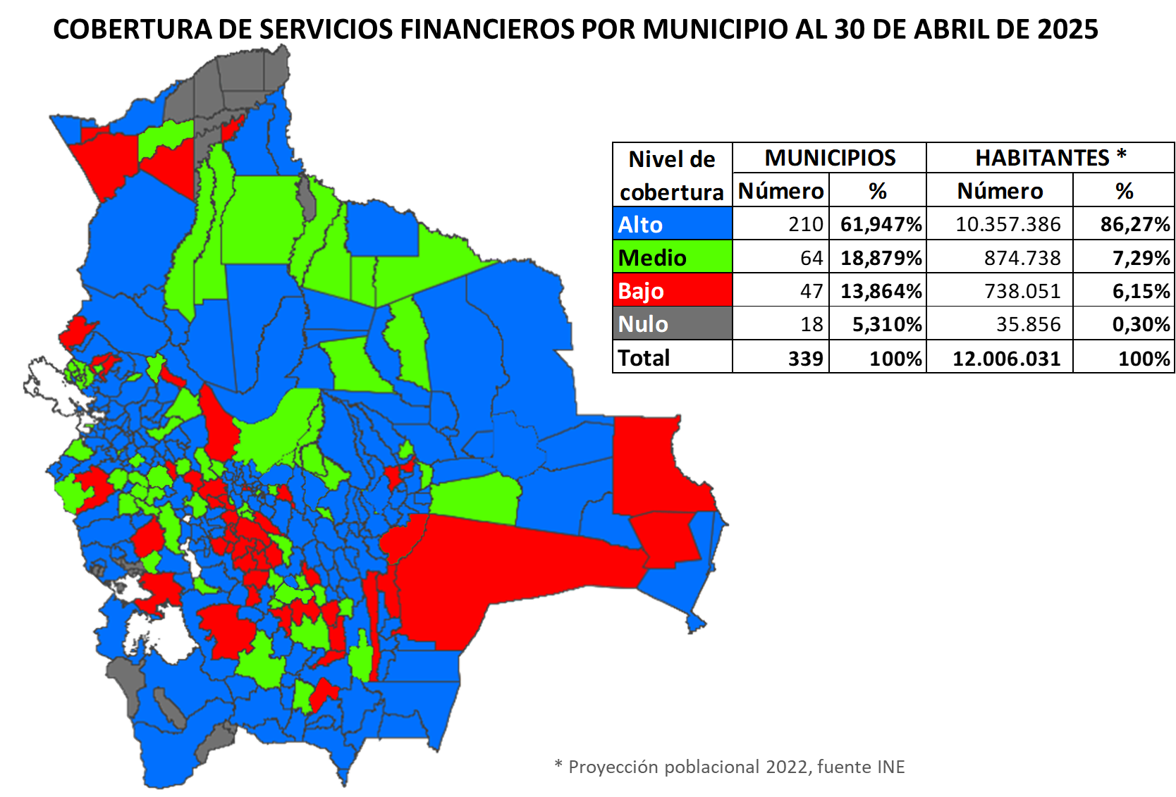 Mapa Cobertura Marzo 2025